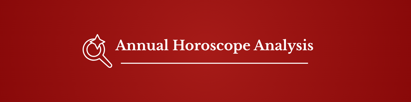 Annual Horoscope Analysis
